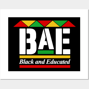 BLACK AND EDUCATED Posters and Art